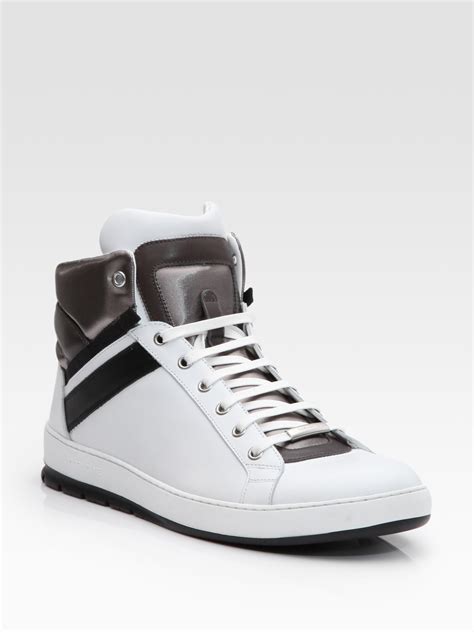 dior homme sneakers lyst|dior high top sneakers men.